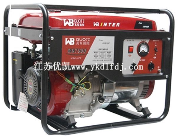 6.5KW萬(wàn)邦國(guó)際汽油發(fā)電機(jī)組